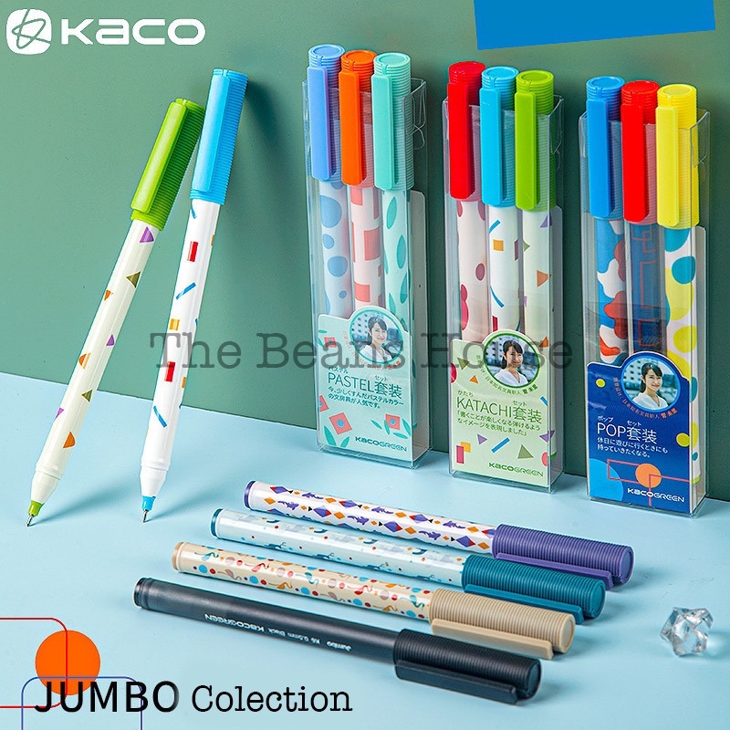Bút gel Kaco JUMBO Nét 0.5mm Công Nghệ Duraball.