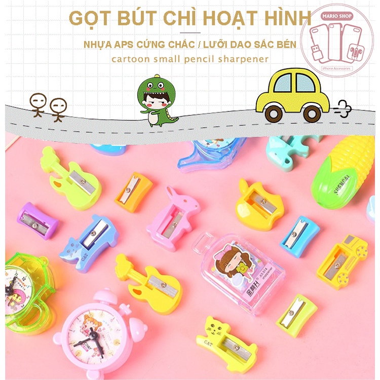 Gọt Bút Chì Đồ Chuốt Viết Chì Dễ Thương Nhiều Mẫu - Minh An Saigon