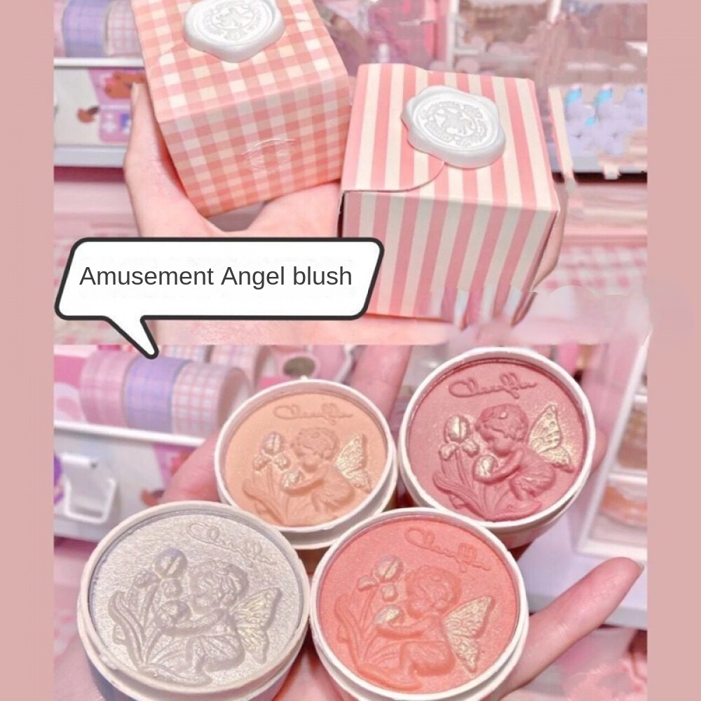 Phấn Má Hồng Cheerflor Angel Trang Điểm Tự Nhiên Không Nhòe