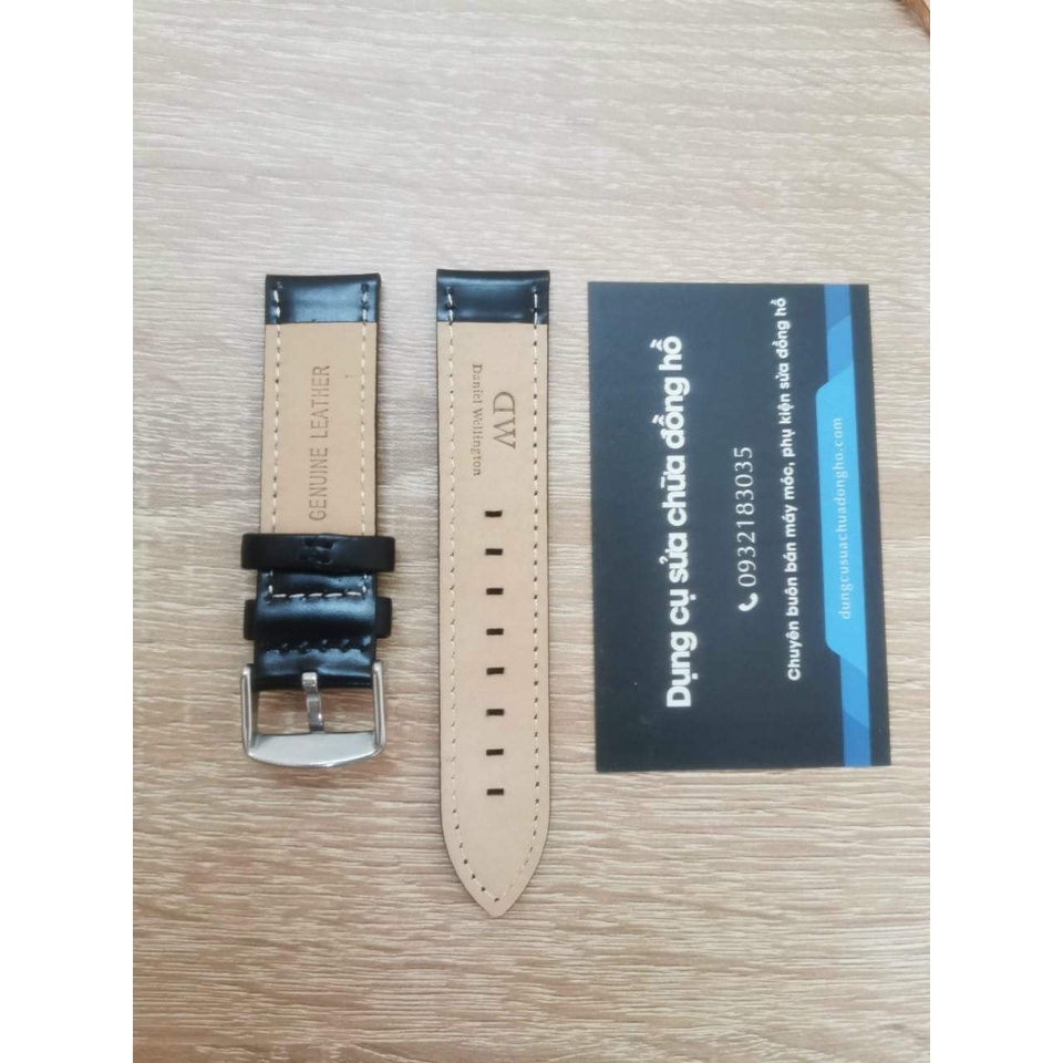 Dây da đồng hồ DW