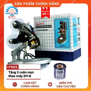 Máy in date DY8 nhấn tay in ngày sản xuất hạn sử dụng tặng 1 hộp số và 1 cuộn mực BẢO HÀNH 6 THÁNG - MĐG KHANG HỒNG