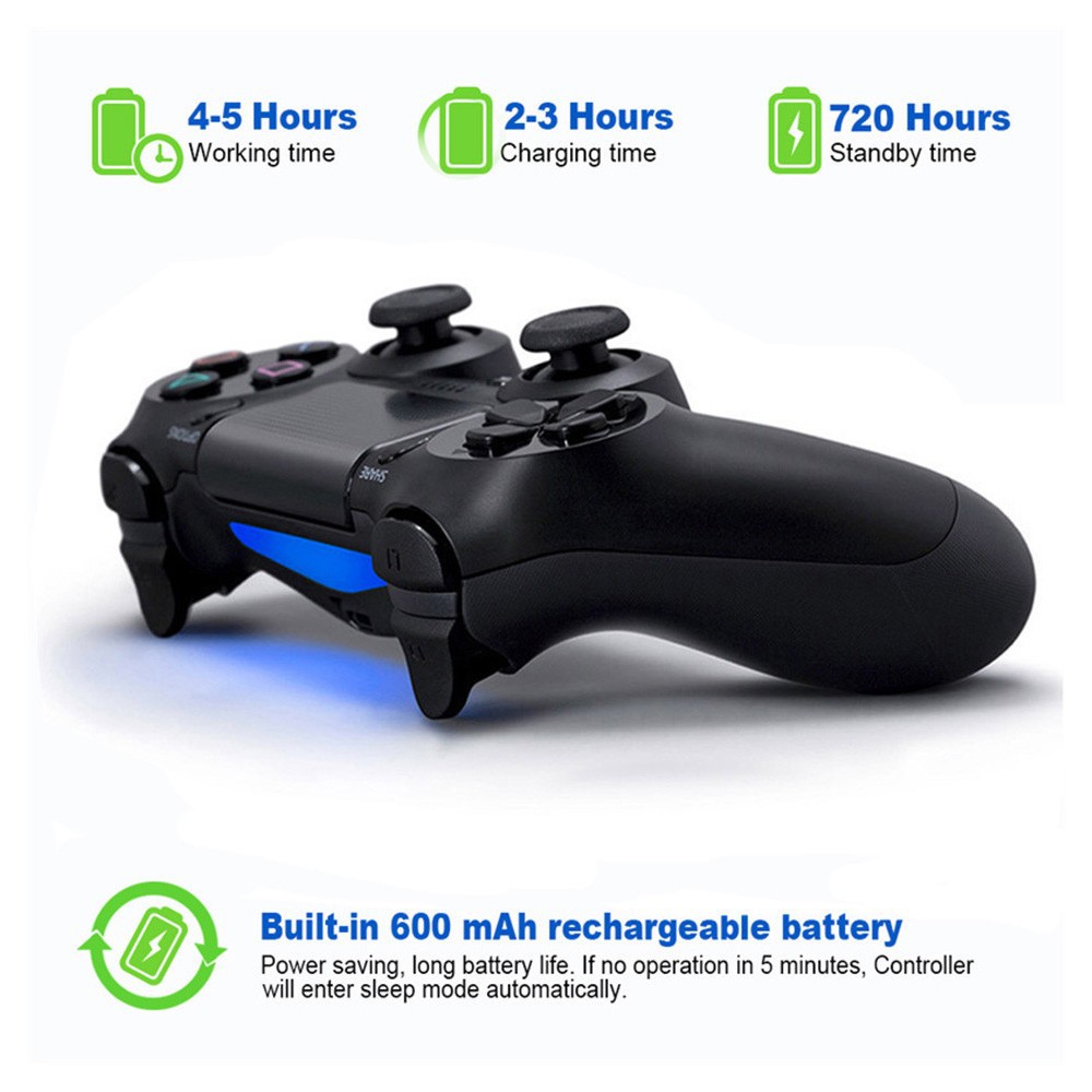 Tay Cầm Chơi Game Bluetooth Không Dây Cho Ps4 / Pc / Iphone / Android Playstation 4 Dualshock Console Ps4Pro