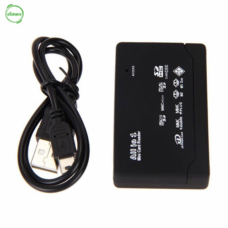 Đầu Đọc Thẻ Nhớ Cf Usb Sdhc Sd Xd Ms Cf Tf M2 Đa Năng
