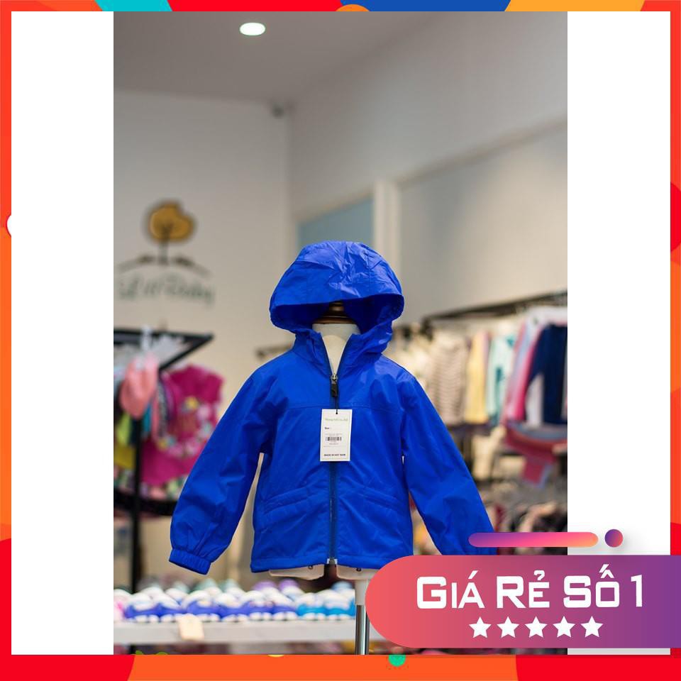 Áo gió thêu hình có túi đeo LITIBABY size 2-8T.X19