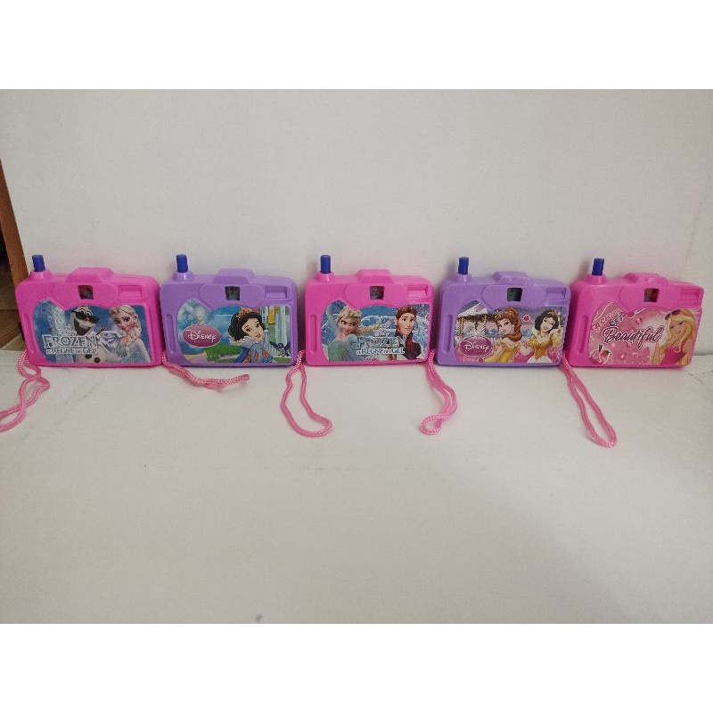 Máy chụp hình chụp ảnh mini hình công chúa Elsa Anna bạch tuyết cho bé gái