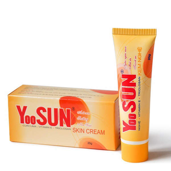 Kem nghệ Yoosun - ngừa mụn, ngừa sẹo từ tinh chất nghệ, có thêm vaseline dưỡng da, làm mềm mịn da - Trung Đông Pharmacy
