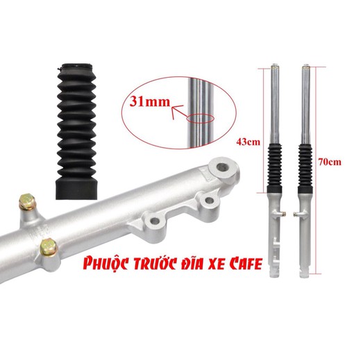 Phuộc trước moto cafe - PP334