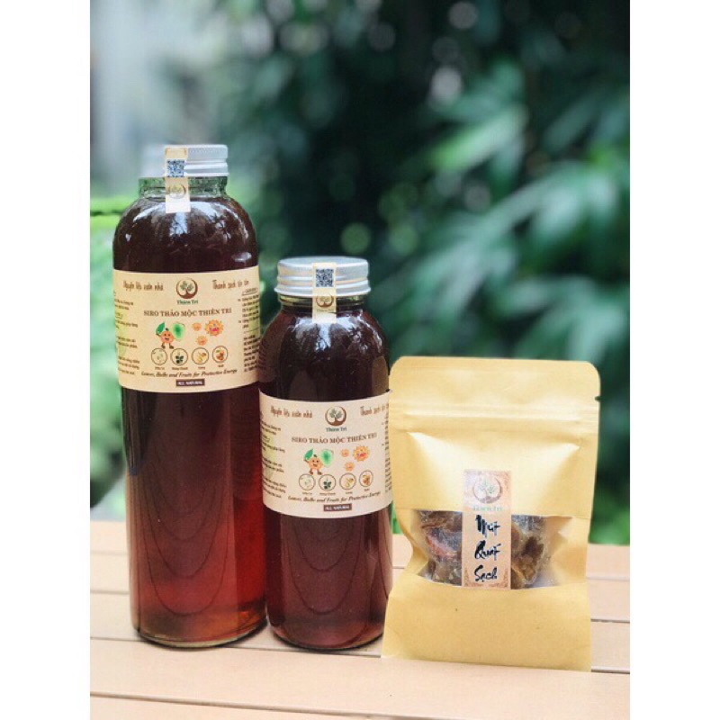 Siro Thảo Mộc Giảm Ho, Long Đờm, Tăng Đề Kháng Thiên Tri 500ml⚡️FreeShip⚡️Mua 1 Tặng 1⚡️