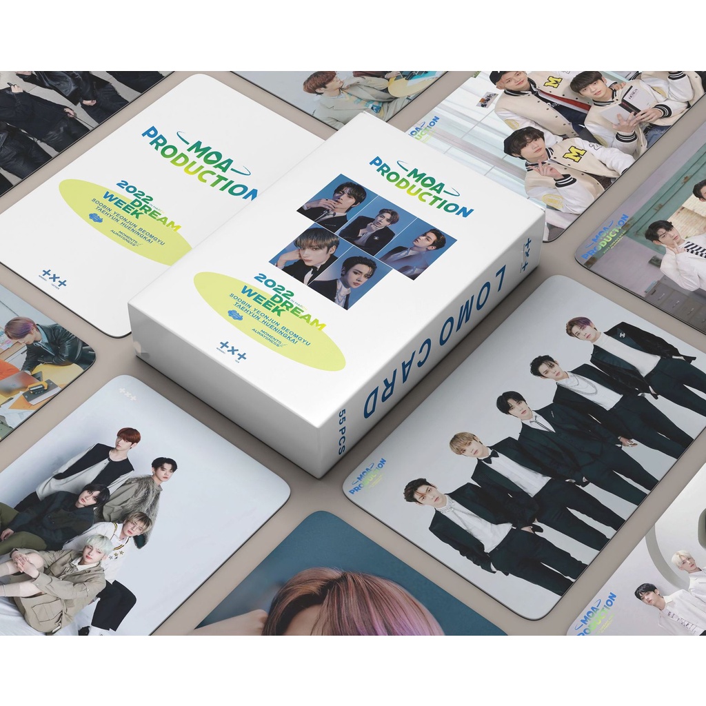TXT MOA X Together in March Photocard Lomo Card Postcard