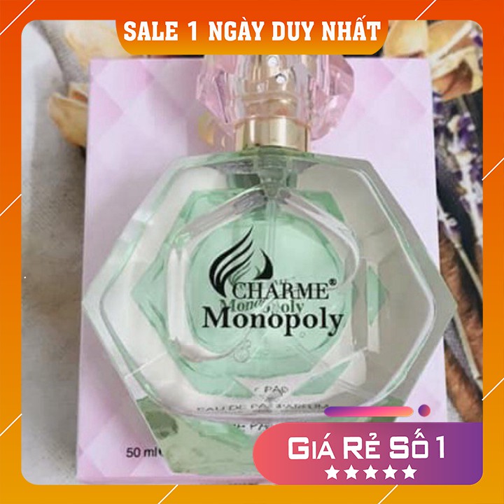 [FreeShip – hàng Auth] Nước Hoa Charme Monopoly (50ml)