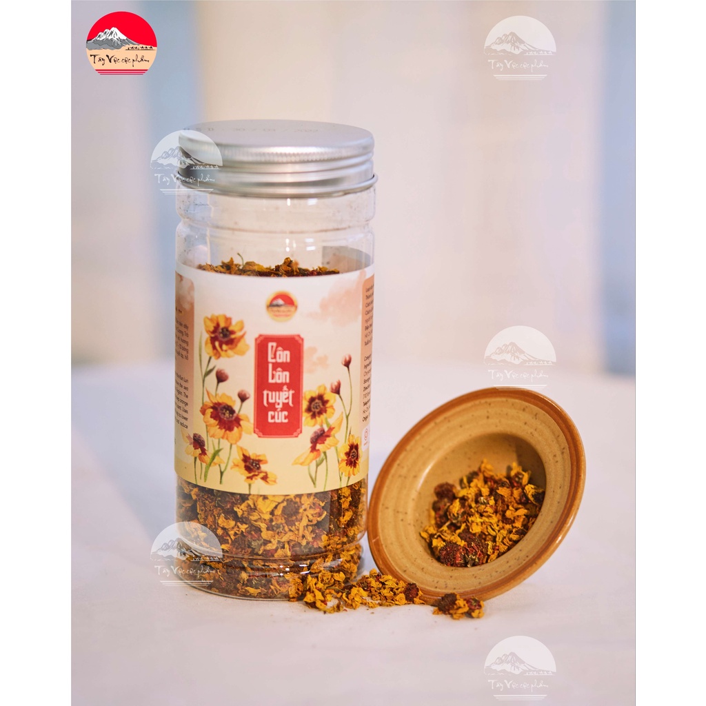 Trà Côn Lôn Tuyết Cúc - Loại hoa cúc đặc biệt sinh trưởng ở núi tuyết - 50g