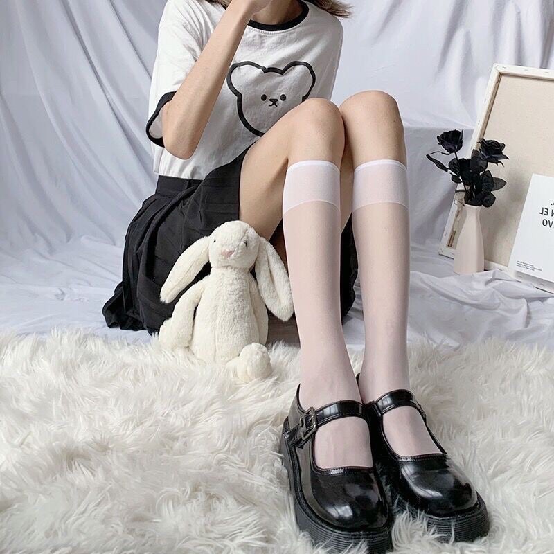 Sẵn/tất đùi 😅 tất lolita 🖤 VỚ mỏng / vớ ren /bắp chân