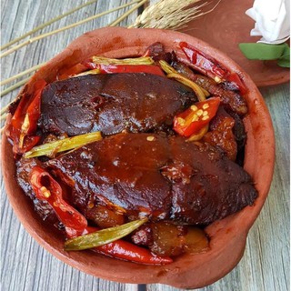 Cá kho SFOOD ⚡ CÁ THU PHẤN LÝ SƠN KHO TỘ THỦ CÔNG ⚡ Cá kho thịt kho niêu đất - Thơm ngon mềm béo - Không chất bảo quản