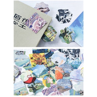 Flowertree Bộ 46 Sticker Dán Trang Trí Nhật Ký