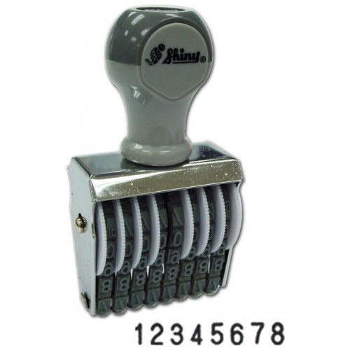 Dấu Số Shiny 8 Số Cao 4mm N48 Number stamp