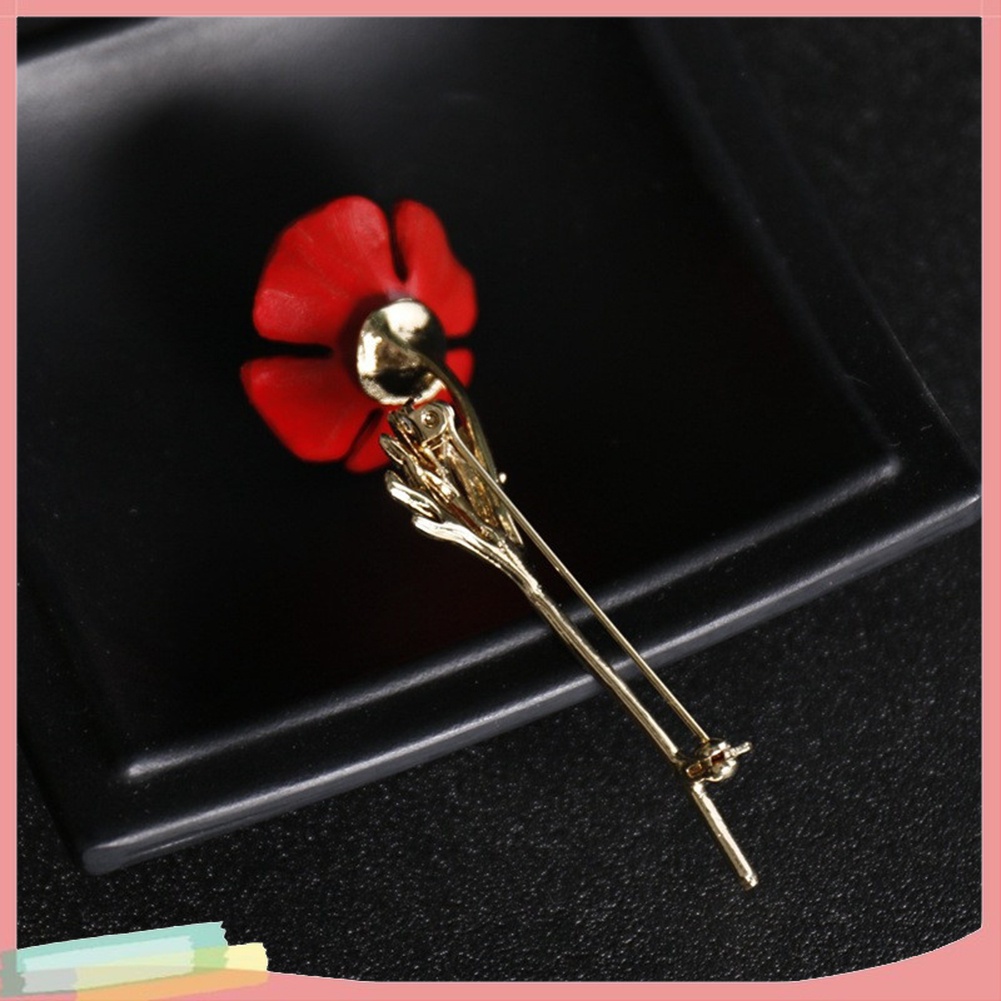 Ghim Cài Áo Hình Bông Hoa Phong Cách Vintage Dành Cho Nam Và Nữ