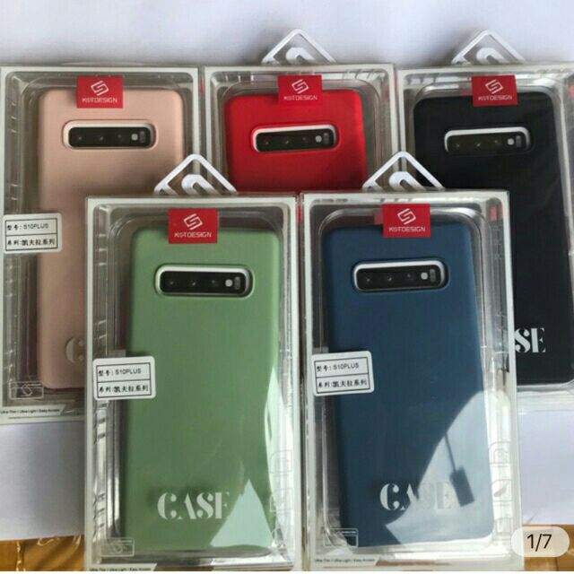 Ốp silicon chống bẩn chính hãng KST DESIGN cho Galaxy S10 plus