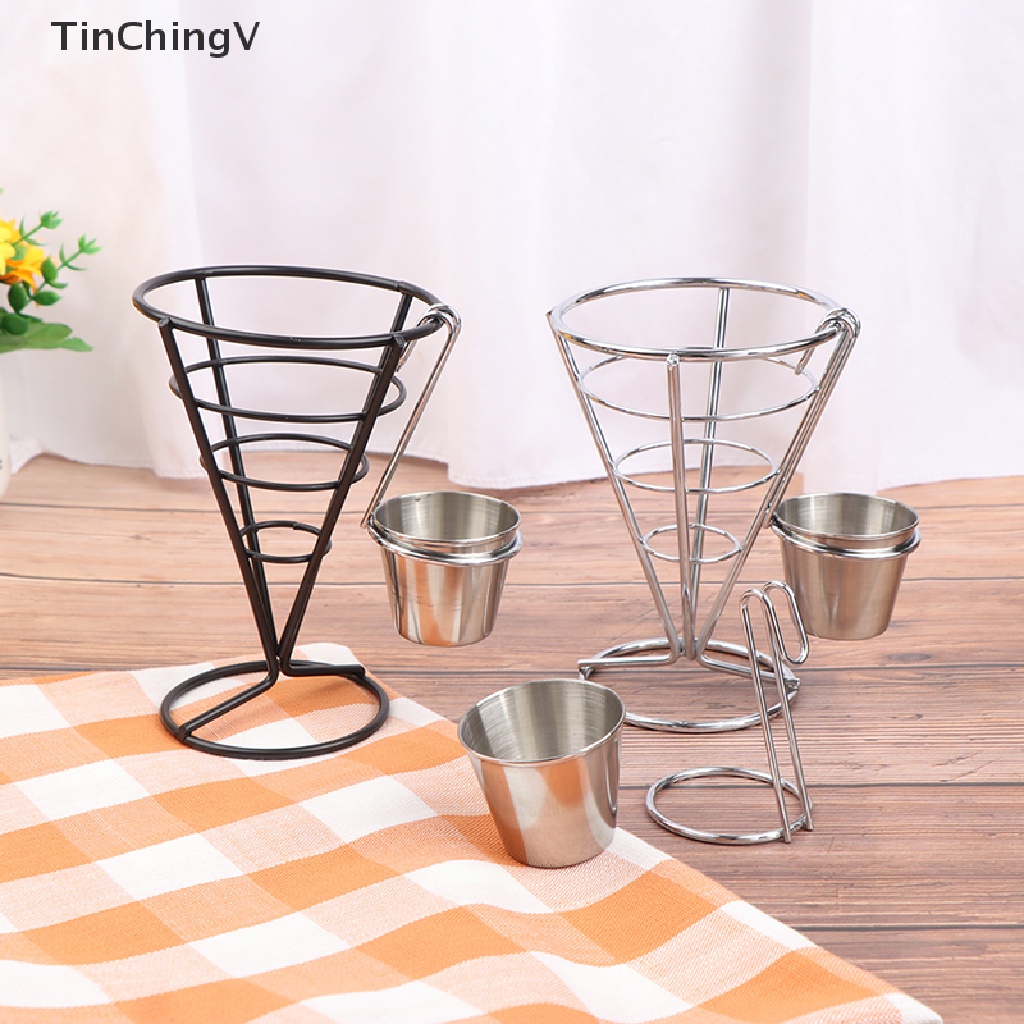 1 Rổ Đựng Khoai Tây Chiên / Khoai Tây Chiên / Khoai Tây Chiên Hình Nón