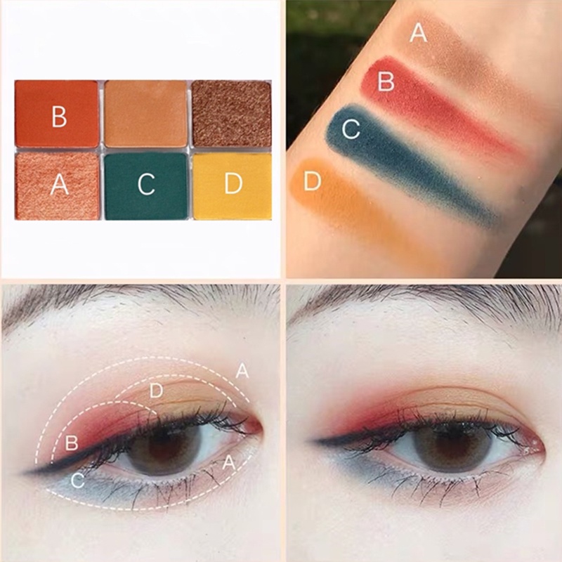 Bảng phấn mắt 8 Color Eyeshadow Palette Các lô hàng ngẫu nhiên-URBKQTQK8SYY