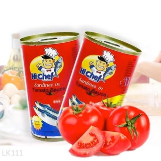 [Có sẵn] [Chính hãng] Cá Mòi Sốt Cà Hi Chef Thái Lan 155G [1 lốc 10 Hộp]