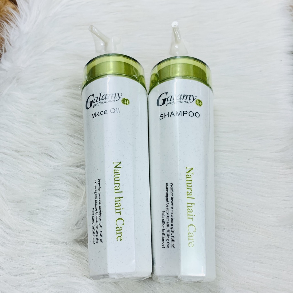 Cặp Dầu Gội Xả Galamy Siêu Mềm Mượt Phục Hồi Hư Tổn 800ml x2 Hàng Chính Hãng