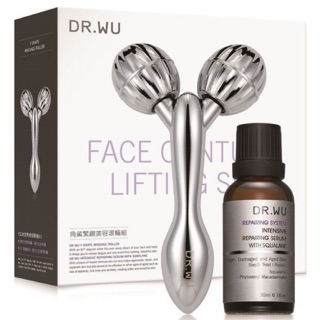 Set serum squalene oil 30ml + cây matxa mặt