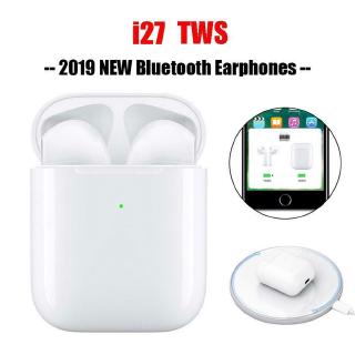 Tai Nghe Bluetooth 5.0 Không Dây I27 Tws Điều Khiển Cảm Ứng Cho Iphone