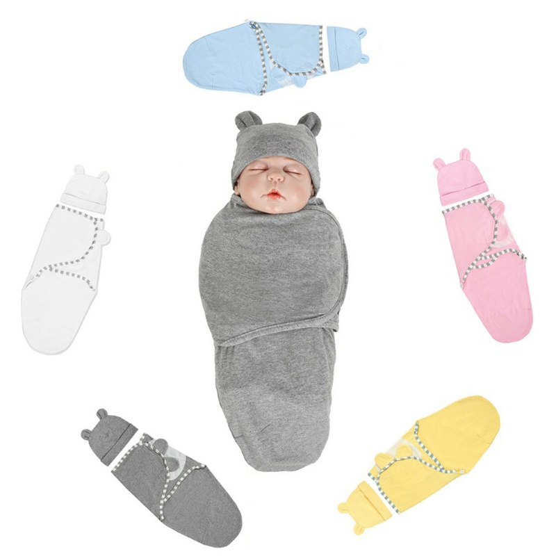 Chăn Quấn Chống Sốc Bằng Cotton Có Thể Điều Chỉnh Cho Trẻ Em