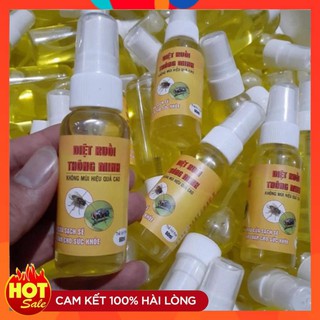 Thuốc Diệt Ruồi Thông Minh 60ml Dạng Xịt Hàng Chuẩn Loại 1- Thuốc Sinh Học Diệt Cả Ấu Trùng Ruồi An Toàn Hiệu Quả