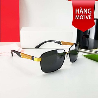 Mắt kính mát nam - Đủ hộp đựng và khăn lụa - Bảo hành 12 tháng