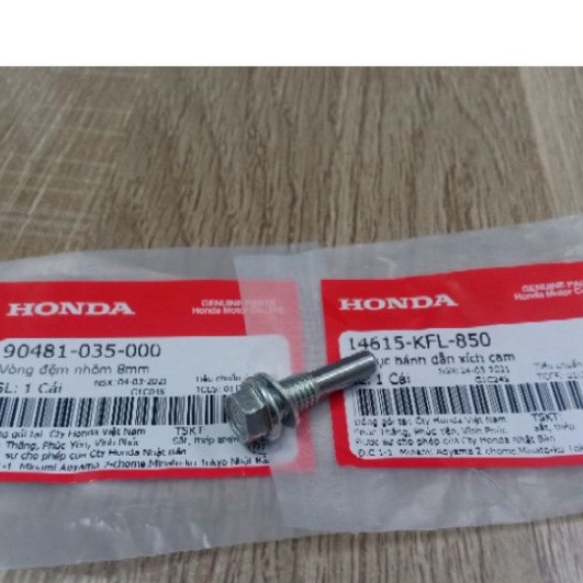 Ốc bánh tỳ xích cam lắp cho dream và wave honda các loại -đẹp như zin 100%