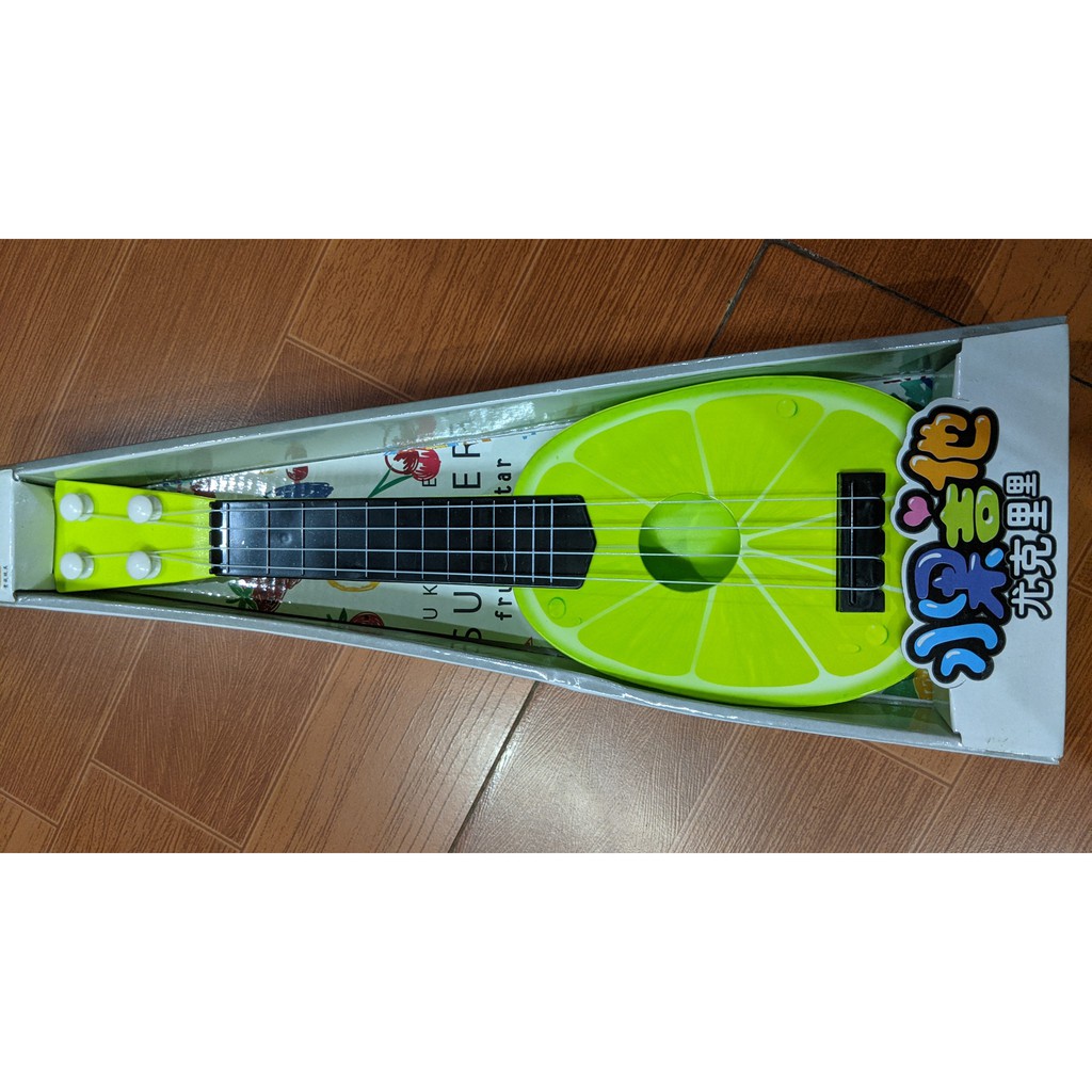 đàn guitar trái cây, nhạc cụ đáng yêu cho bé