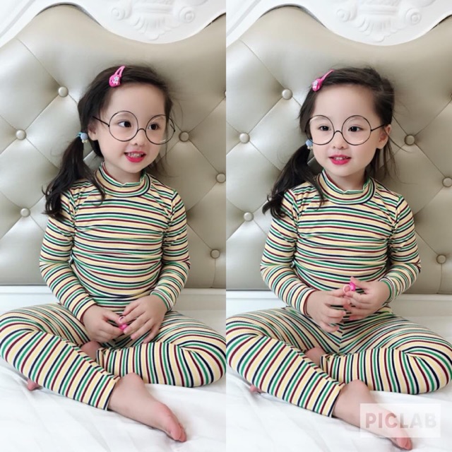 Combo 3 bộ body len tăm cho bé
