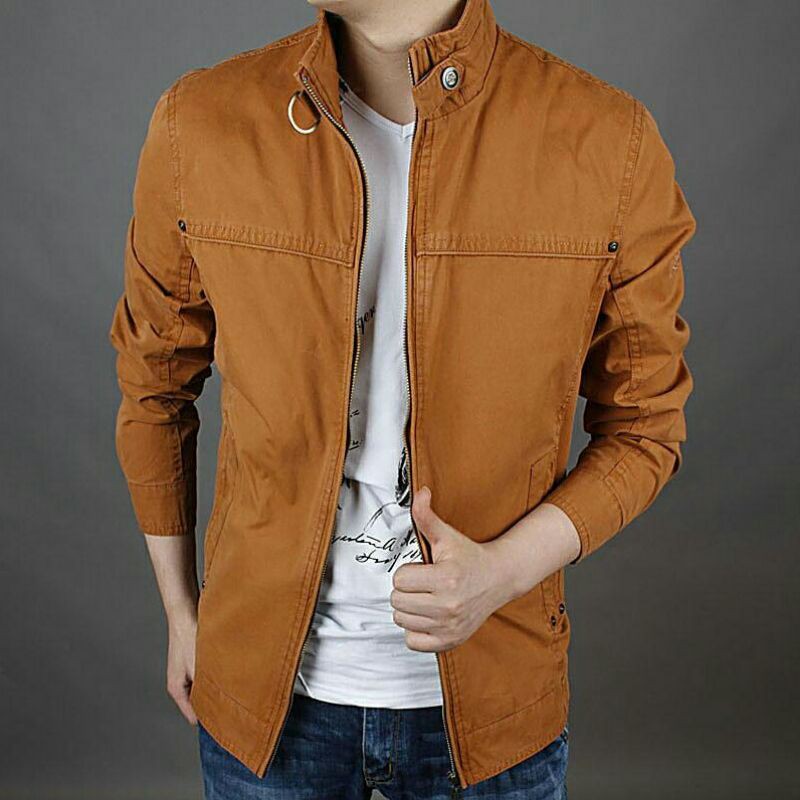 Áo khoác kaki nam dày dặn