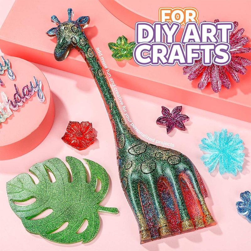 Khuôn Nhựa 16 Màu Dùng Làm Đồ Trang Trí Tiện Dụng