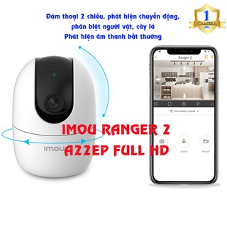 Camera Wifi IMOU Ranger 2 A22EP 2MP/ Full HD 1080P - kèm thẻ 32/64GB