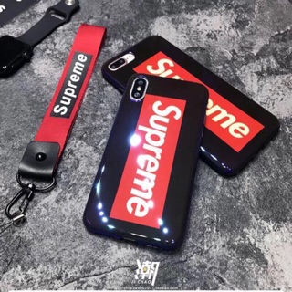 ỐP SUPREME ĐỎ ĐEN - ỐP IPHONE