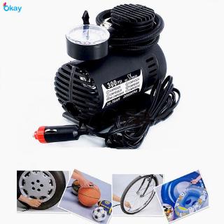 Máy bơm hơi lốp xe mini 12V 300PSI tiện dụng chất lượng cao