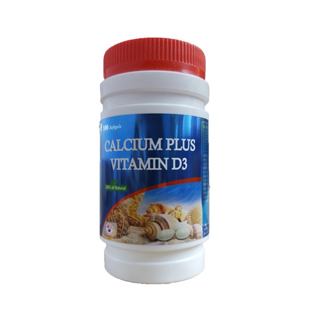 Calcium Plus Vitamin D3 -Bổ sung calci và vitamin D hàng ngày cho trẻ trong giai đoạn phát triển và tăng trưởng