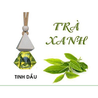 Tinh dầu treo xe ôtô trà xanh