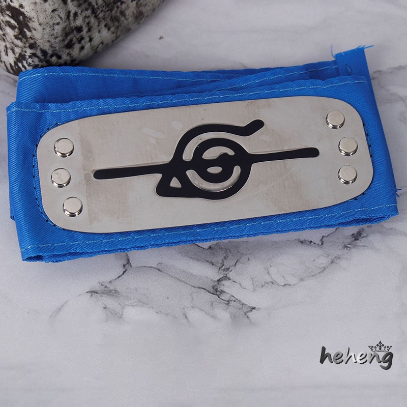 Băng Đô Cài Tóc Ninja Mạ Kim Loại Logo Làng Quê Lá Với Logo Làng Quê Lá Mạ Kim Loại