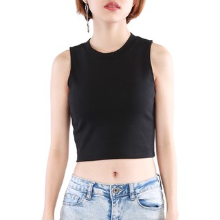 Áo sát nách croptop nữ