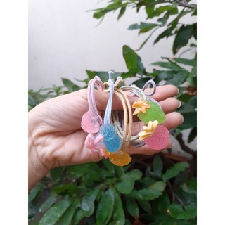 Dây cột tóc kẹo trái cây siêu xinh (được chọn màu)