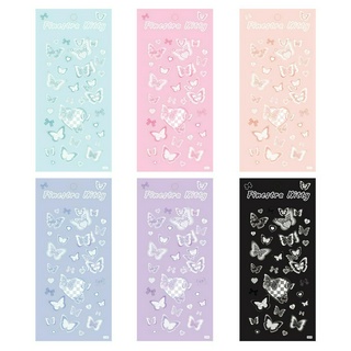 Sticker Hồ Điệp Trong Suốt