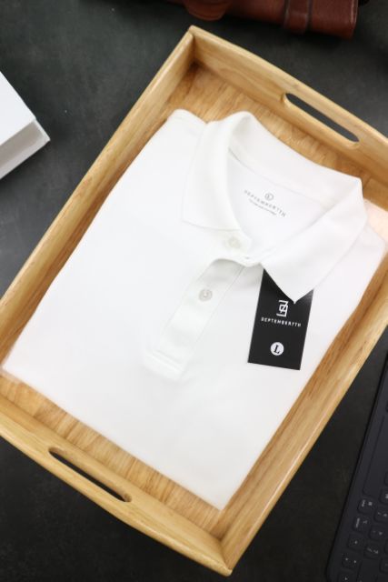 Áo thun Poly Polo September 7th chính hãng cao cấp, mát mịn ôm vừa đẹp, phom dáng Hàn Quốc basic, slimfit | BigBuy360 - bigbuy360.vn