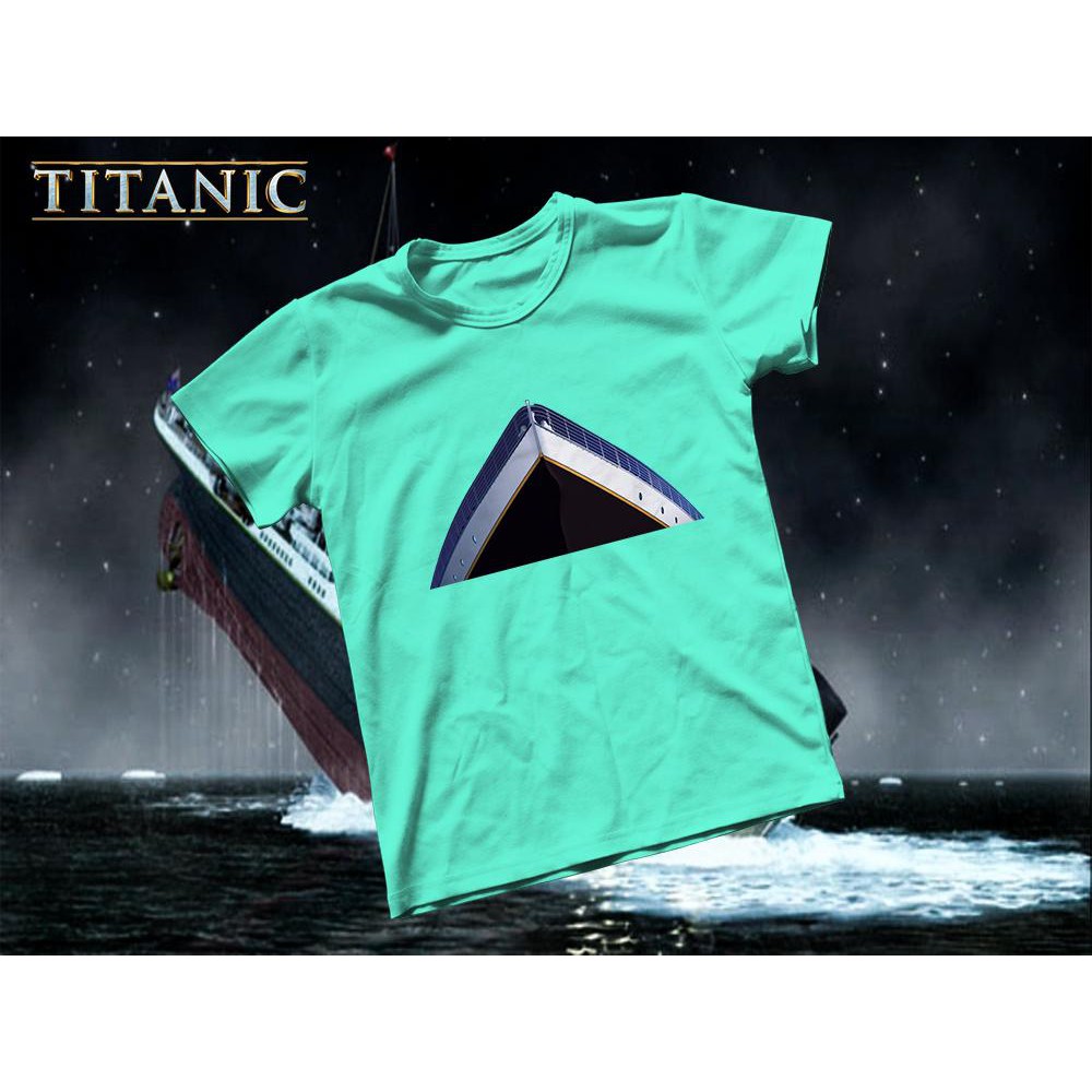 Áo thun Cotton Unisex - Movie - Titanic - Mũi tàu titanic