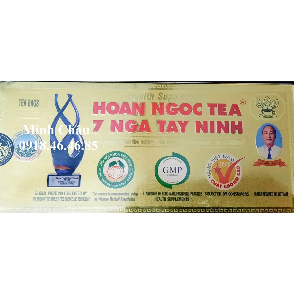 CHÍNH HÃNG Trà Túi Lọc Hoàn Ngọc (Vàng)