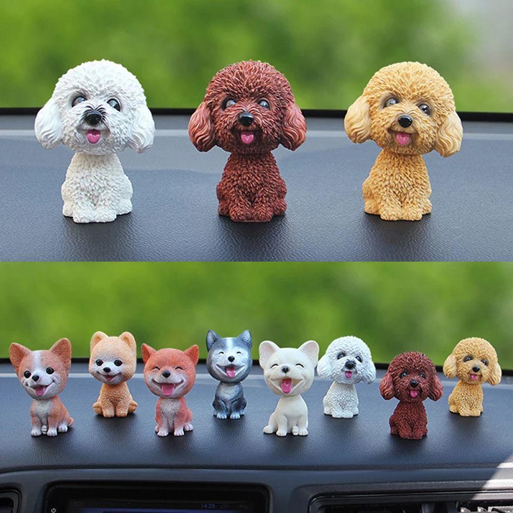 Búp Bê Đồ Chơi Cún Con Dễ Thương Dùng Để Trang Trí Xe Hơi