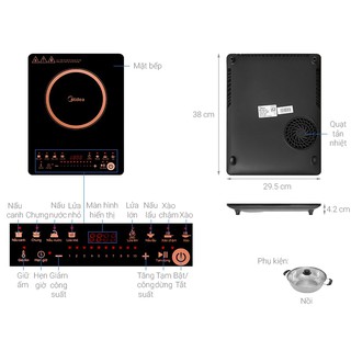 Bếp từ MIDEA 2120DC