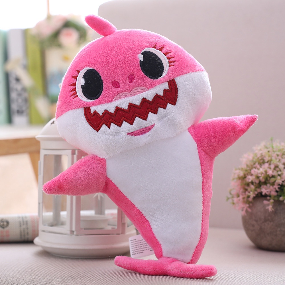 Đồ chơi gấu bông mini cute cá mập baby shark đu đu đu đu thú nhồi bông đáng yêu cho bé 30cm